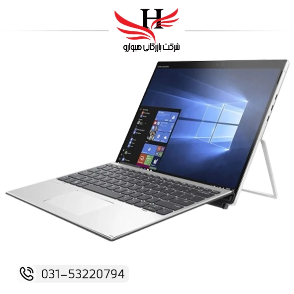 لپ تاپ استوک HP Elite X2 تبلت شو بدون کیبورد با پردازنده Core i5 نسل 8، رم 16GB و حافظه 256GB SSD، مناسب کاربری اداری و سازمانی | فروش و پخش عمده لپ تاپ استوک HP Elite X2 توسط هیوارو، نمایندگی شهرستان شهرضا، استان اصفهان و استان تهران